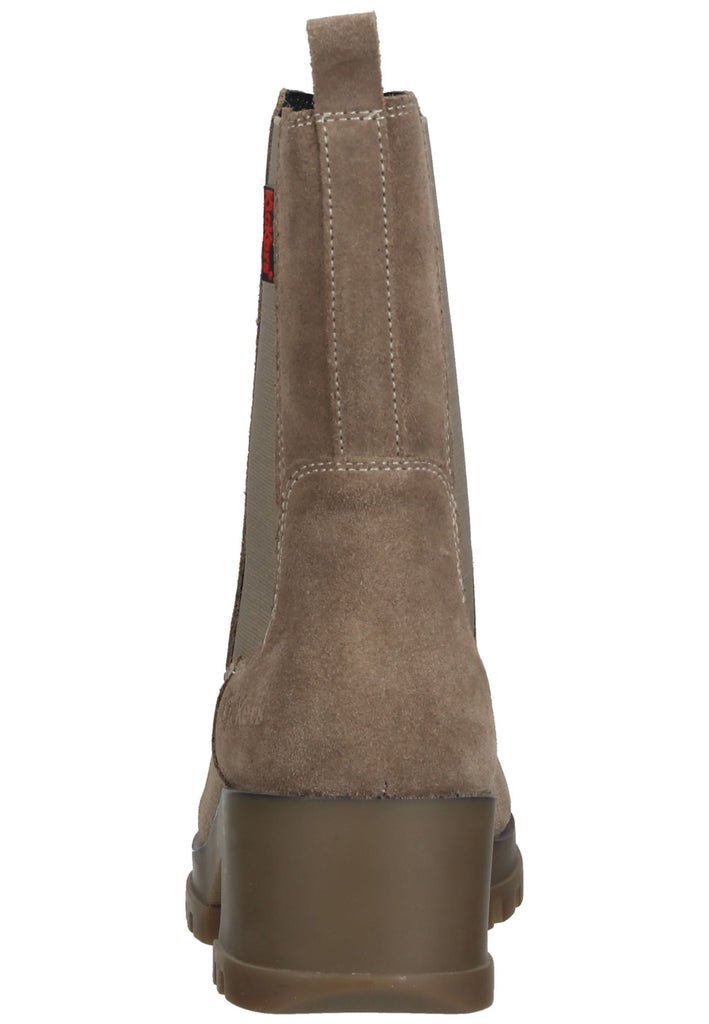 Kickers Stiefelette Leder/Textil Silber