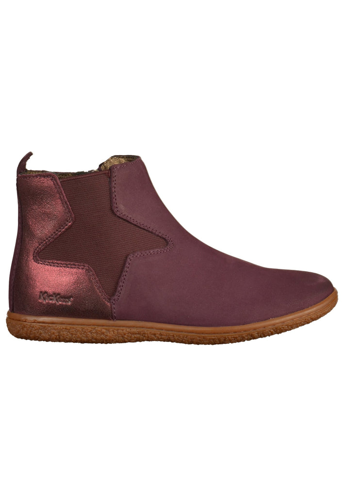 Kickers Stiefelette Leder Violett