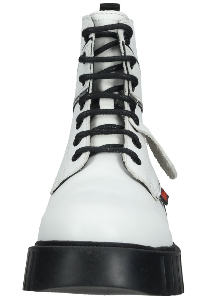 Kickers Stiefelette Leder Weiß