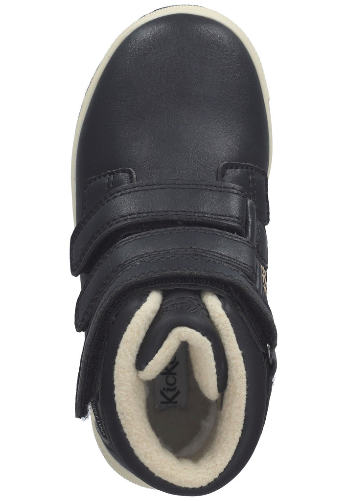 Kickers Stiefelette Lederimitat Schwarz
