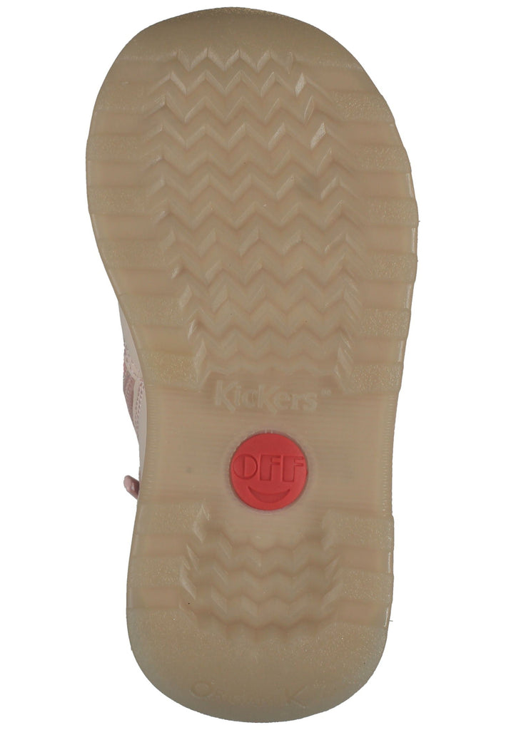 Kickers Stiefelette Lederimitat/Textil Rose