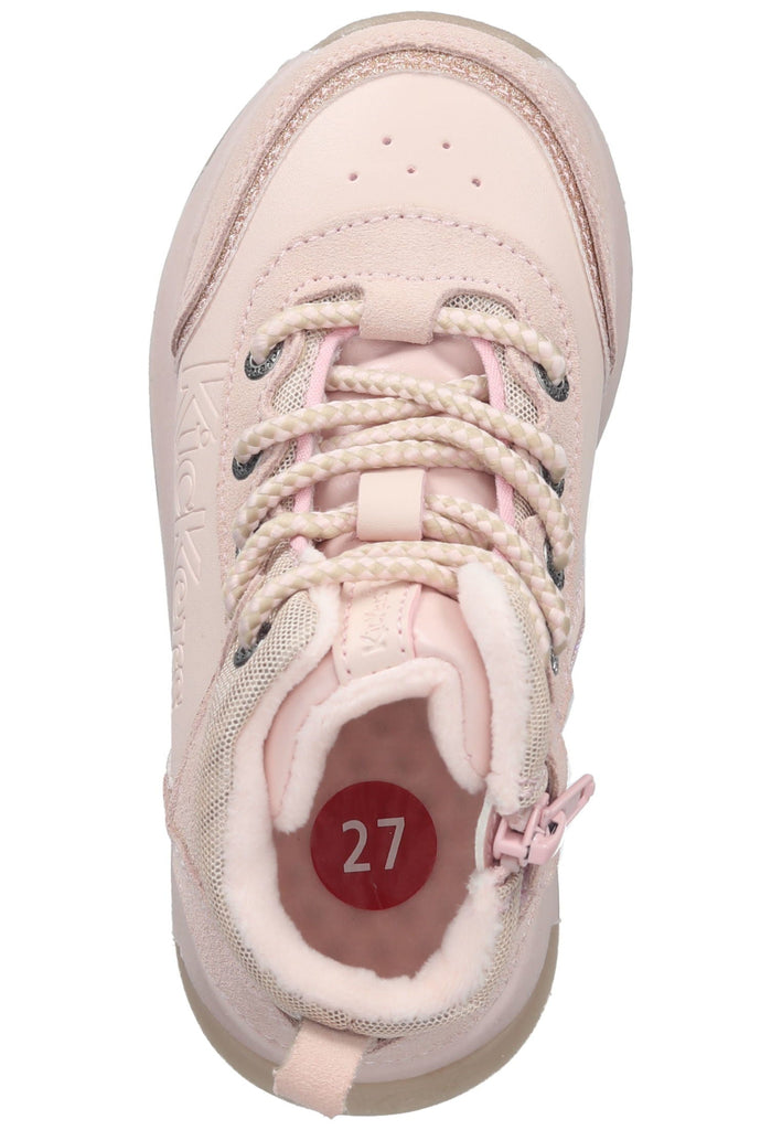Kickers Stiefelette Lederimitat/Textil Rose