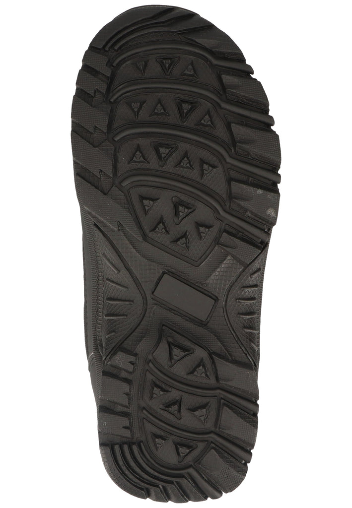 Kickers Stiefelette Lederimitat/Textil Schwarz Warmfutter