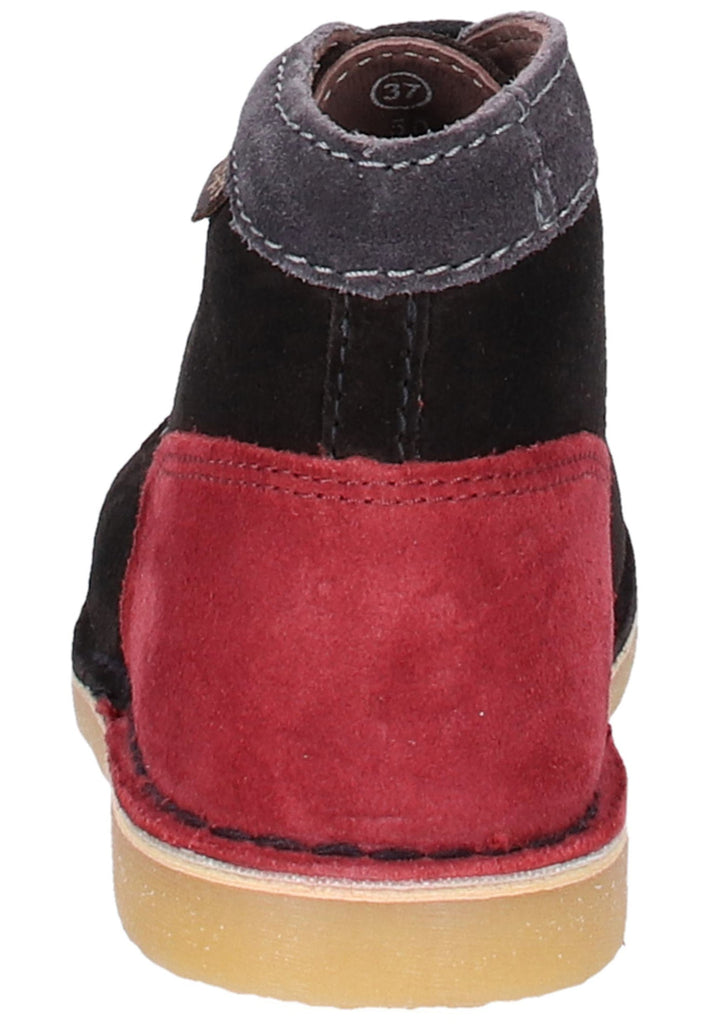 Kickers Stiefelette Veloursleder Schwarz