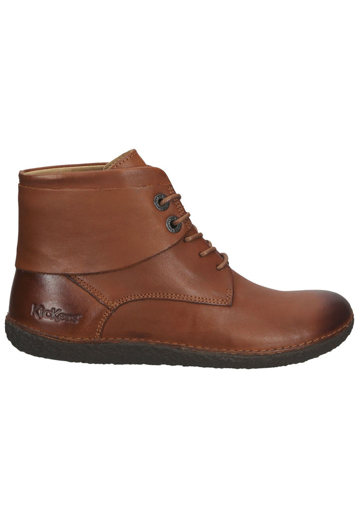 Stiefeletten Kickers Stiefelette Leder Camel