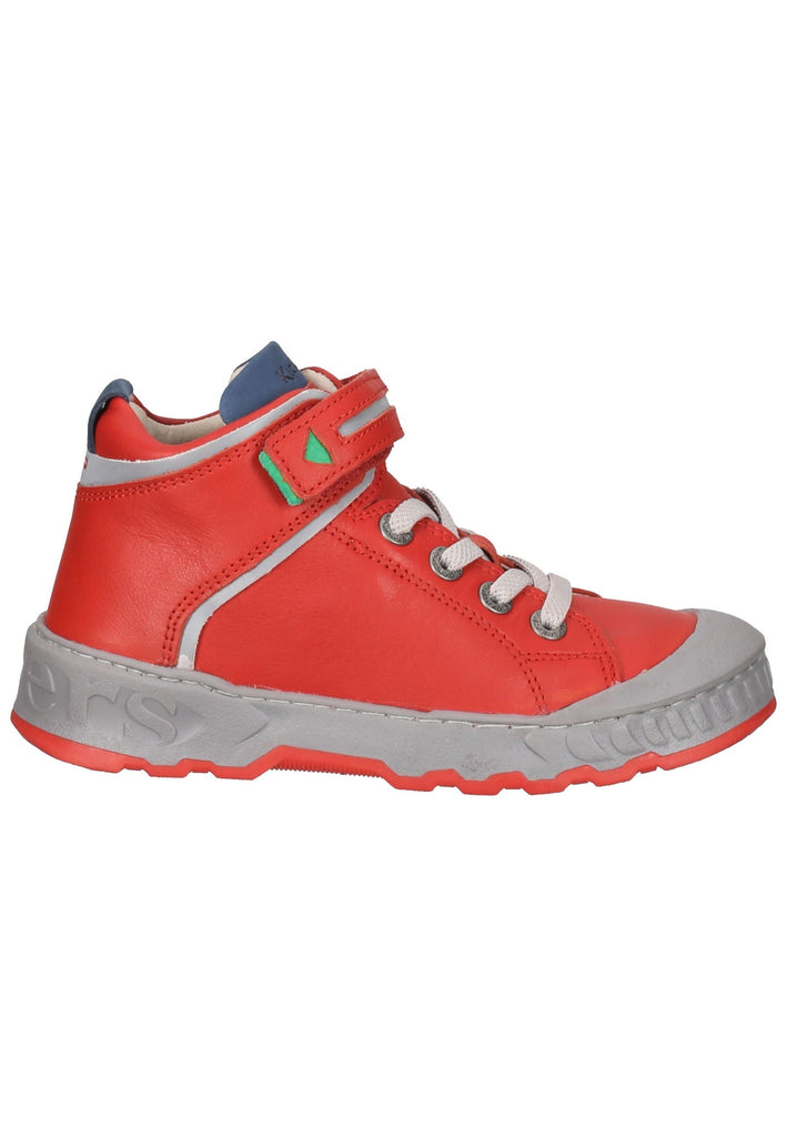 Stiefeletten Kickers Stiefelette Leder Rot