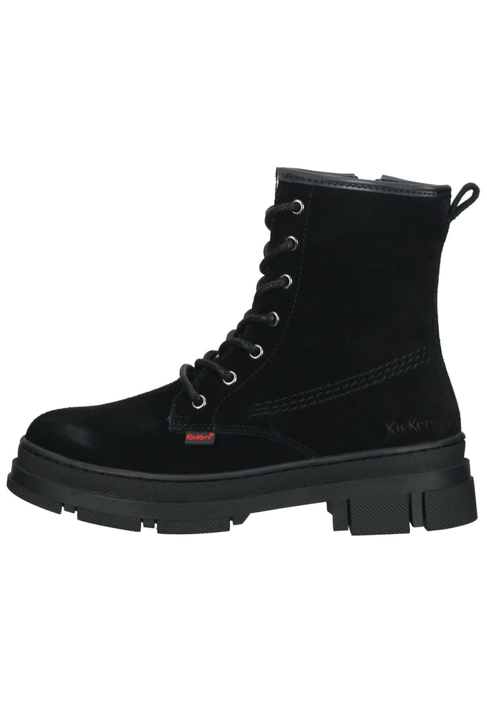 Stiefeletten Kickers Stiefelette Leder Schwarz