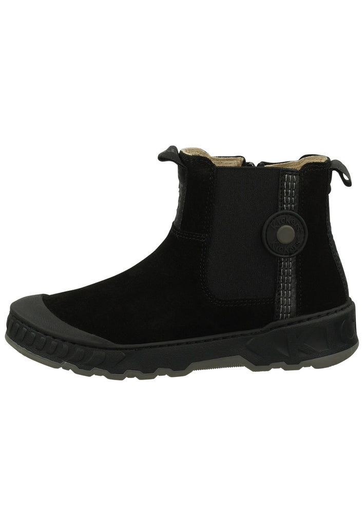 Stiefeletten Kickers Stiefelette Leder Schwarz
