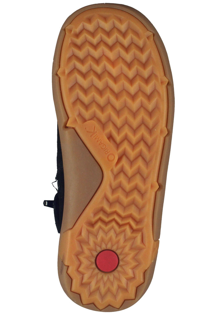 Stiefeletten Kickers Stiefelette Leder/Textil Schwarz/Orange