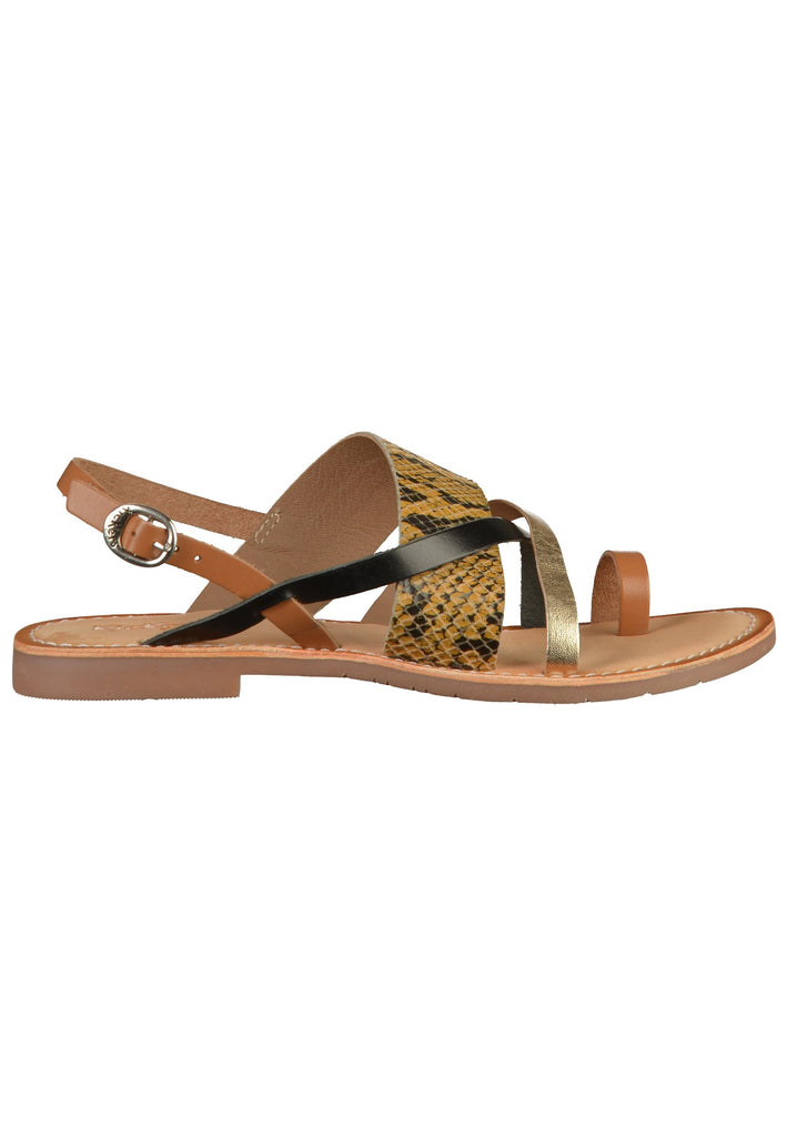 Kickers Zehensteg Leder Camel