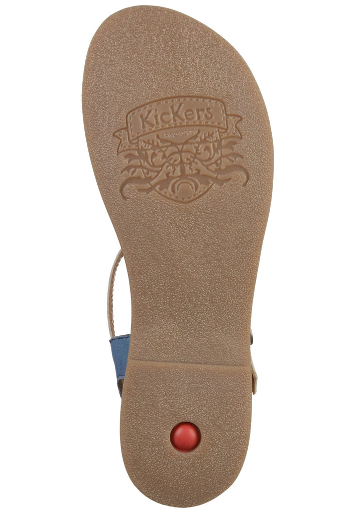 Kickers Zehensteg Leder Marine