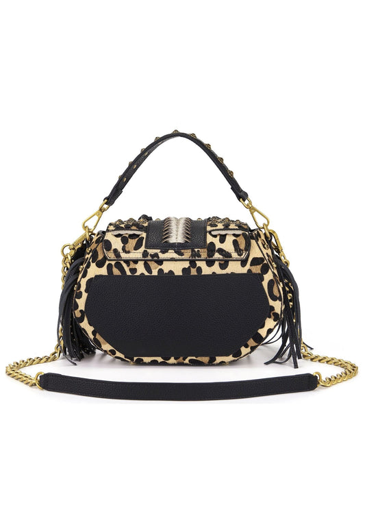LA CARRIE Taschen Leder Leopard