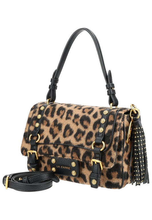 LA CARRIE Taschen Leder/Textil Schwarz
