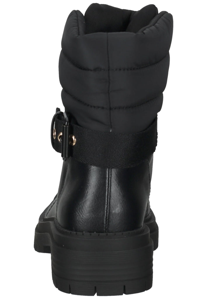 La Strada Stiefelette Lederimitat Schwarz