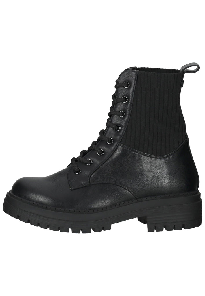 Stiefeletten La Strada Stiefelette Lederimitat Schwarz