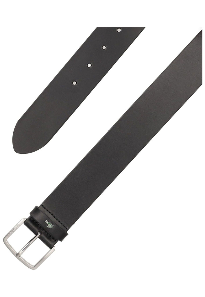 Lacoste Gürtel Leder Schwarz