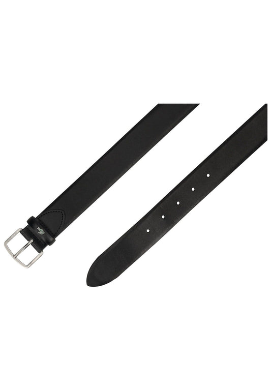 Lacoste Gürtel Leder Schwarz
