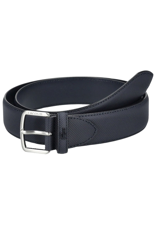 Lacoste Gürtel Lederimitat Marine