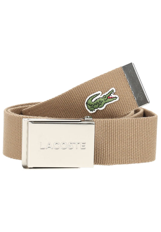 Lacoste Gürtel Textil Braun