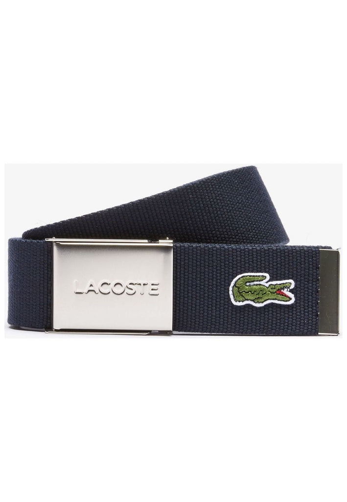 Lacoste Gürtel Textil Navy