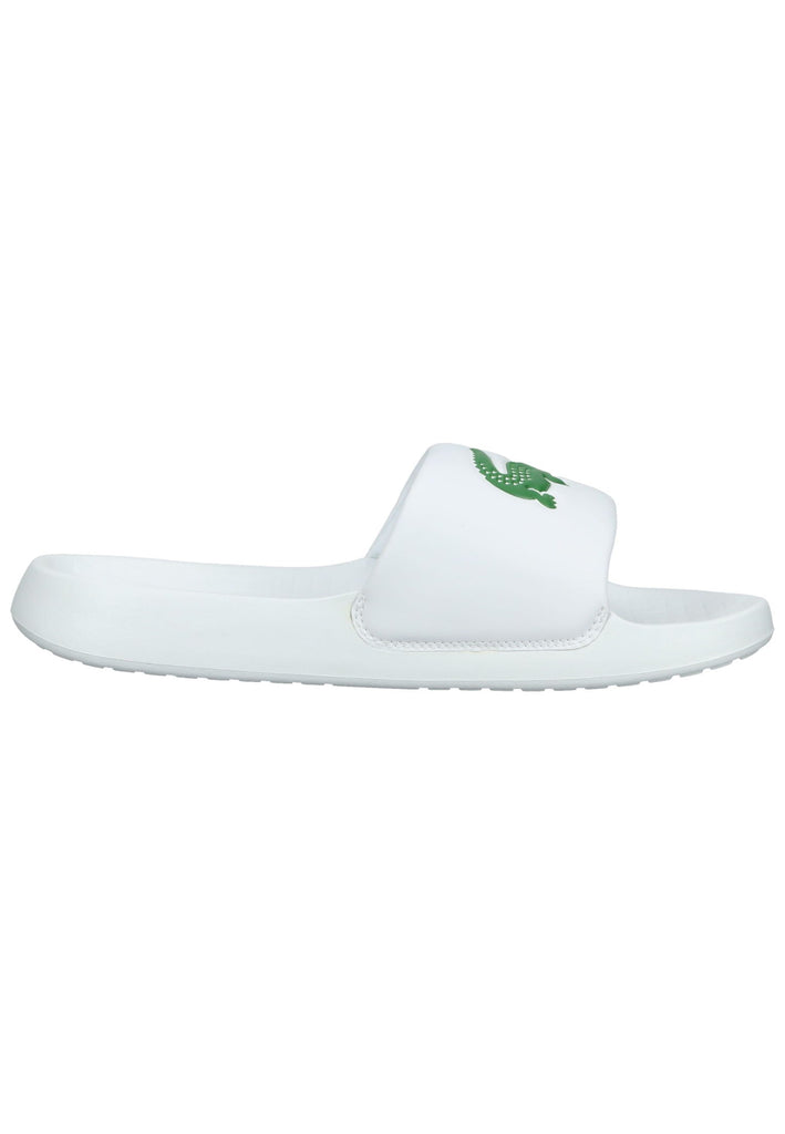 Lacoste Pantoletten Gummi Weiß/Grün