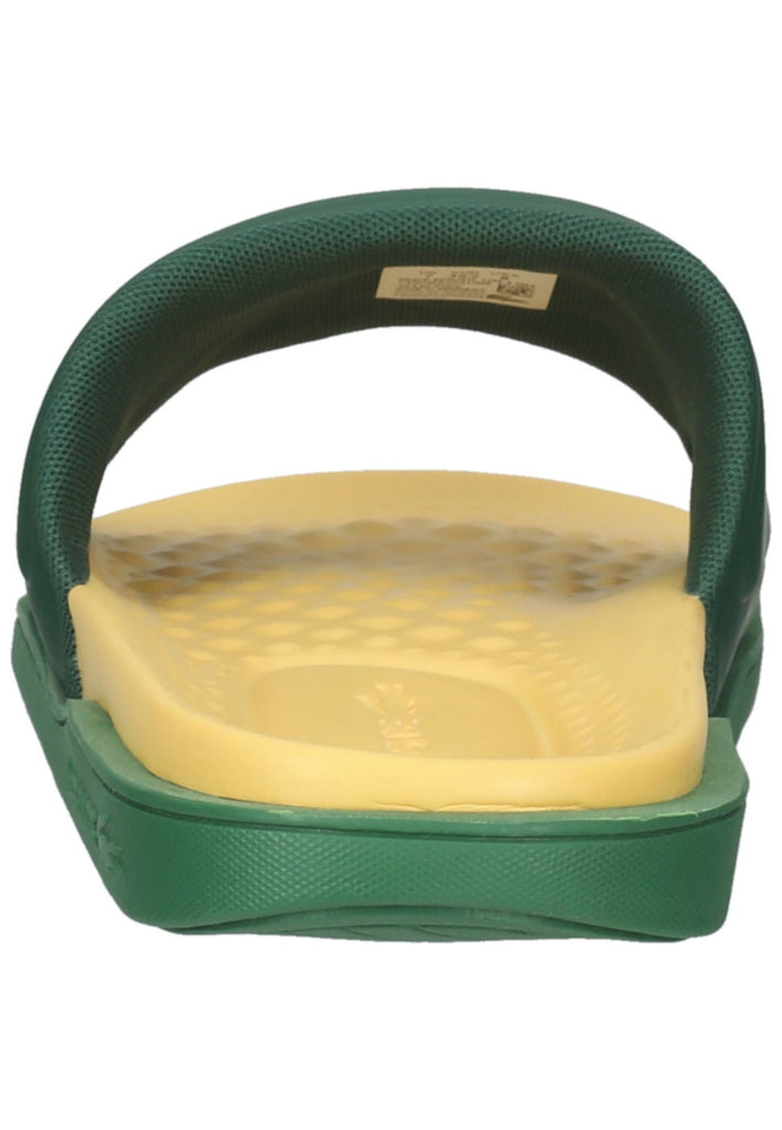 Lacoste Pantoletten Lederimitat Grün/Kombi