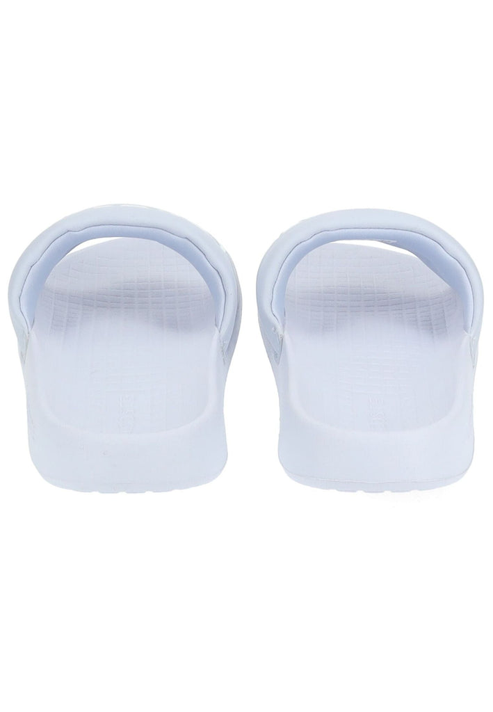 Lacoste Pantoletten Lederimitat Hellblau