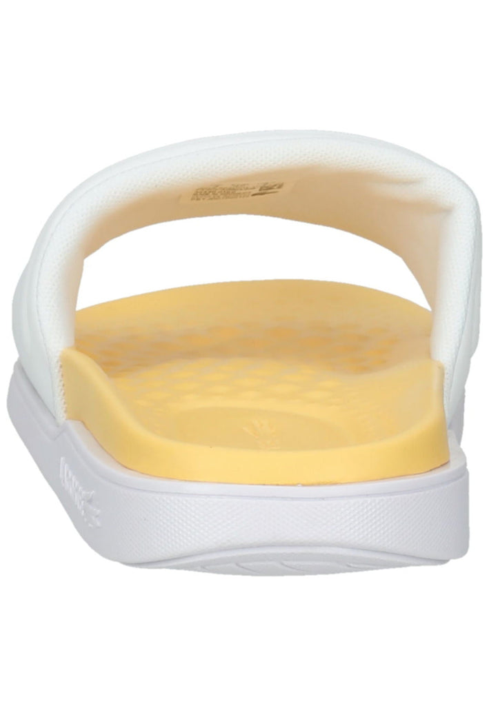 Lacoste Pantoletten Lederimitat Pink/Weiß