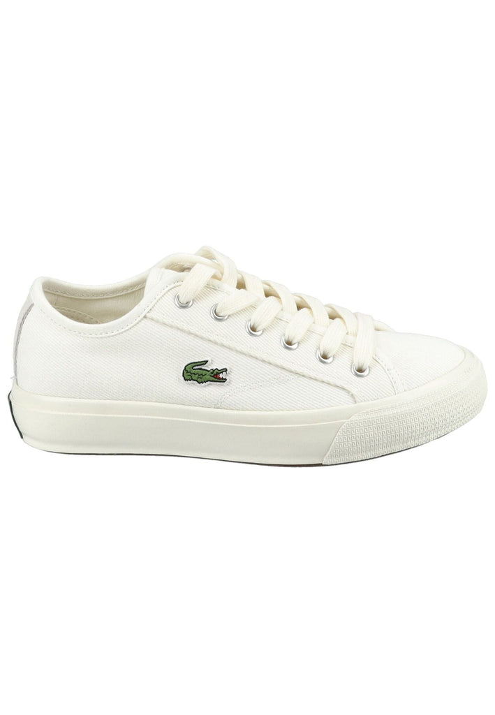 Lacoste Sneaker Baumwolle Creme