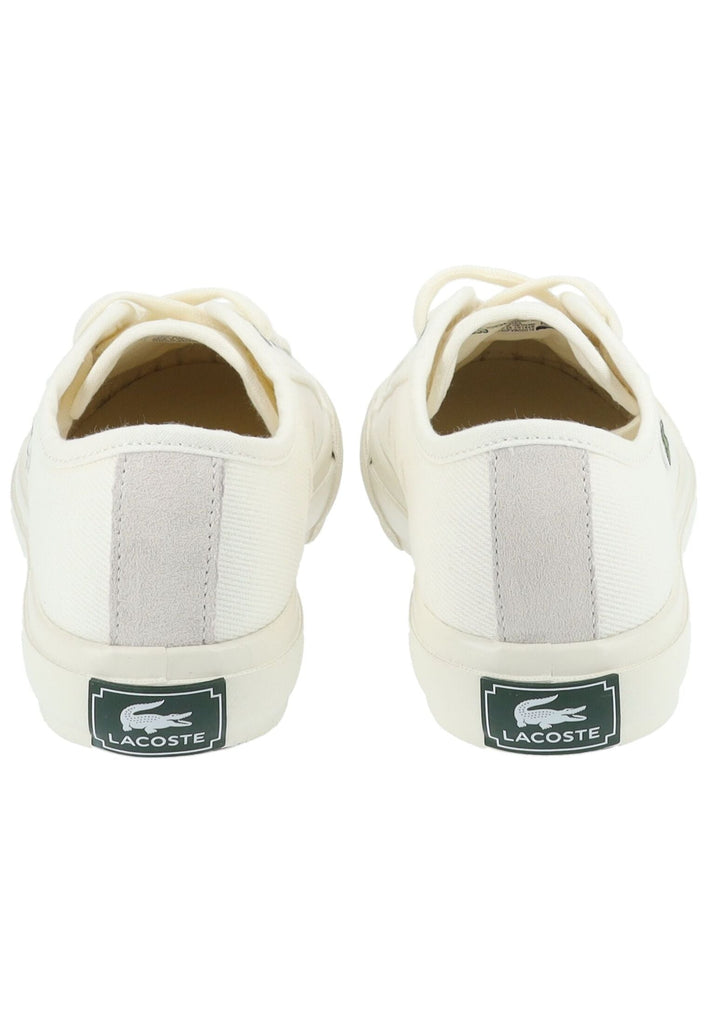Lacoste Sneaker Baumwolle Creme