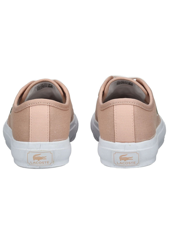 Lacoste Sneaker Baumwolle Pink/Weiß