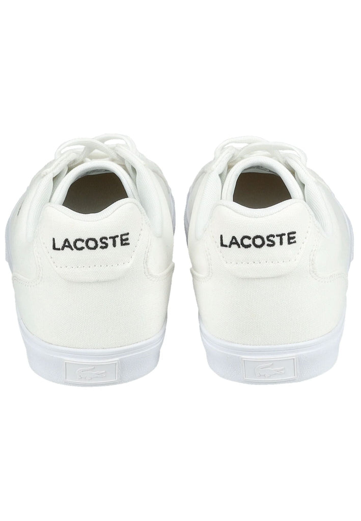 Lacoste Sneaker Baumwolle Weiß