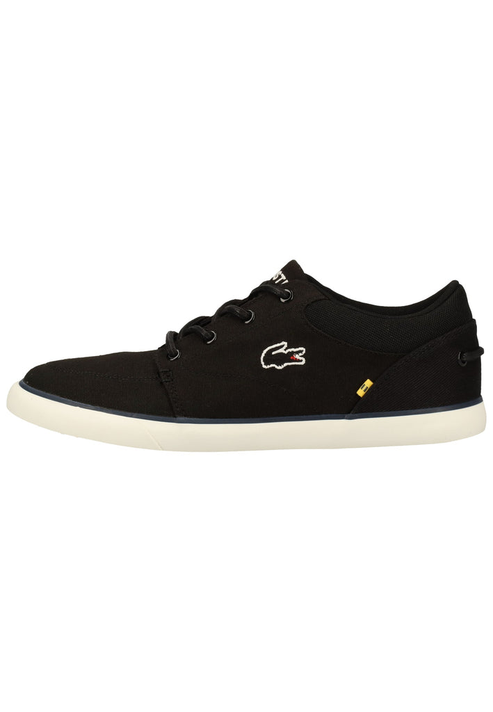 Lacoste Sneaker Canvas Schwarz/Gelb