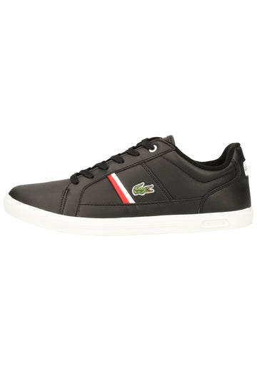 Sneaker Lacoste Sneaker Leder/Synthetik Schwarz/Weiß