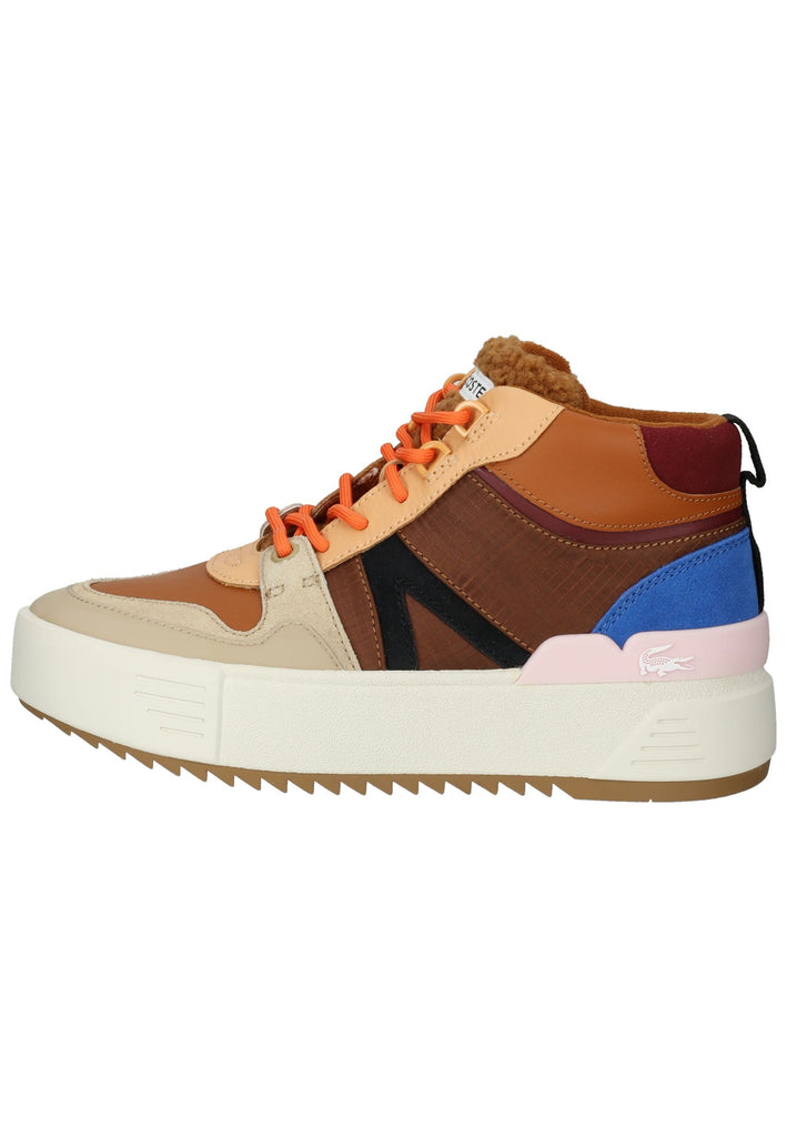 Sneaker Lacoste Sneaker Leder/Textil Braun/Rosa