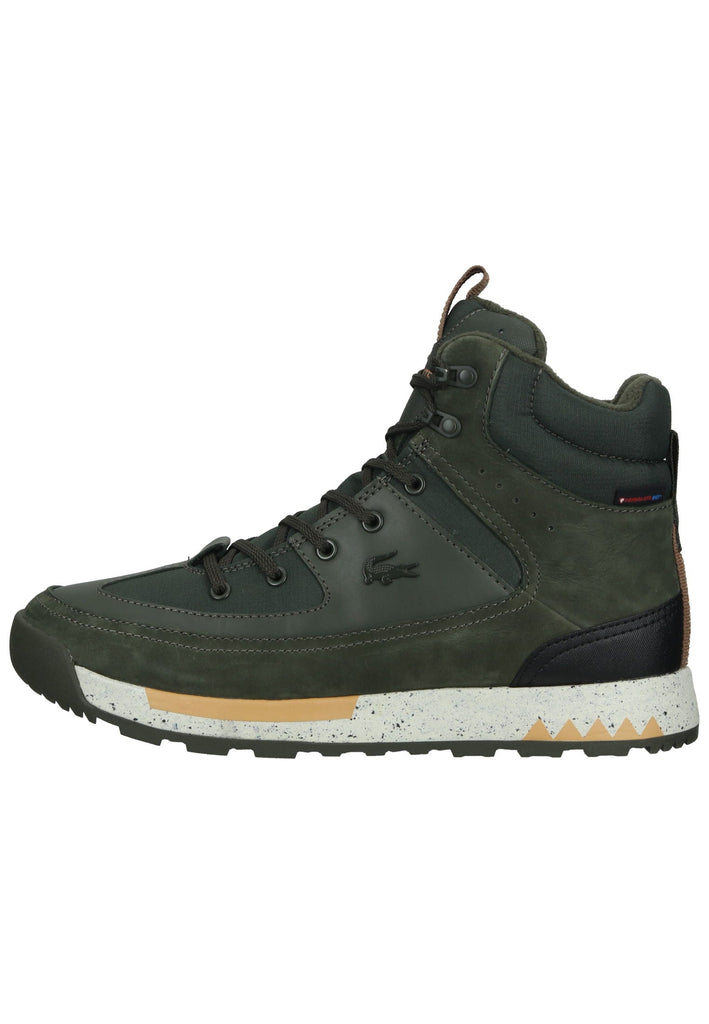 Sneaker Lacoste Sneaker Leder/Textil Dunkelgrün