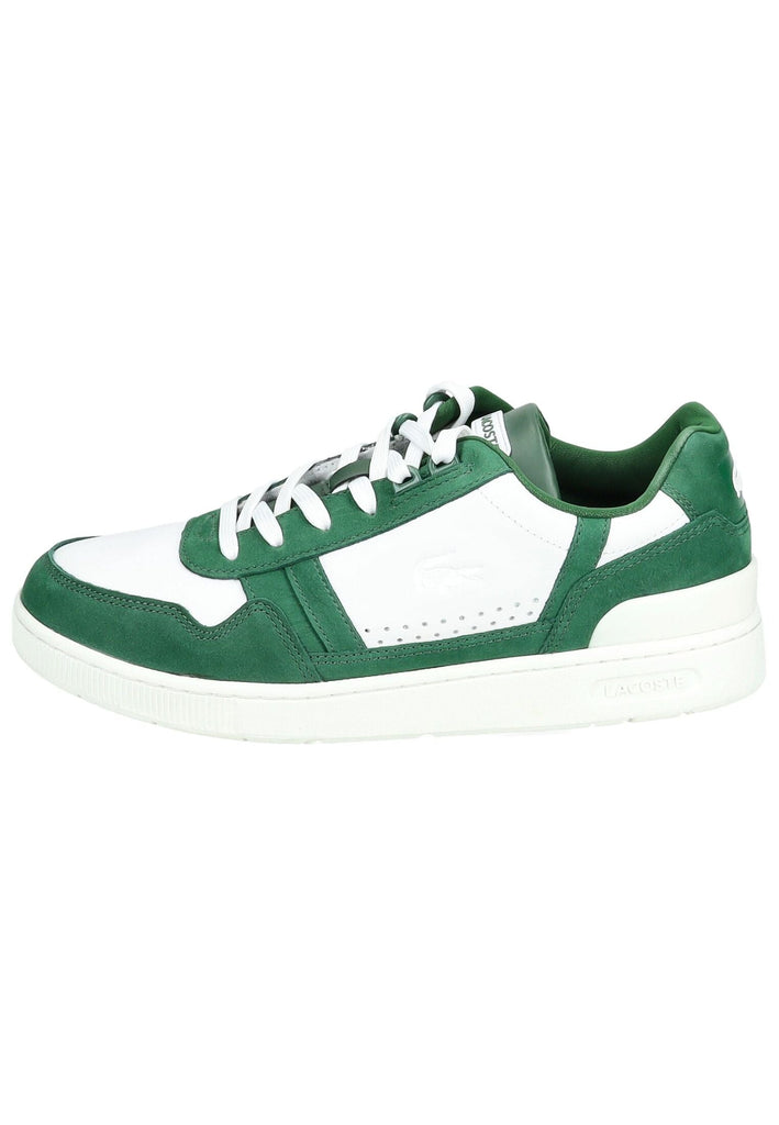 Sneaker Lacoste Sneaker Leder/Textil Weiß/Grün
