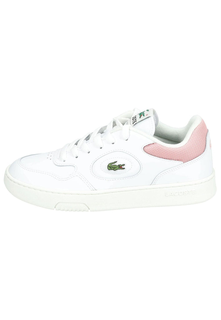 Sneaker Lacoste Sneaker Leder/Textil Weiß/Pink