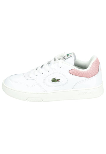 Sneaker Lacoste Sneaker Leder/Textil Weiß/Pink