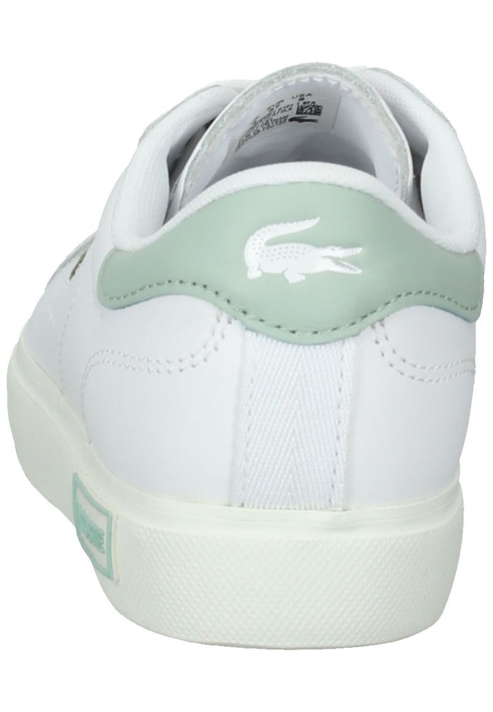 Sneaker Lacoste Sneaker Leder Weiß/Grün