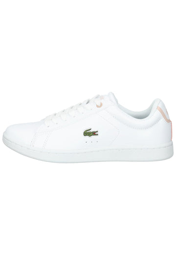 Sneaker Lacoste Sneaker Leder Weiß/Rosa