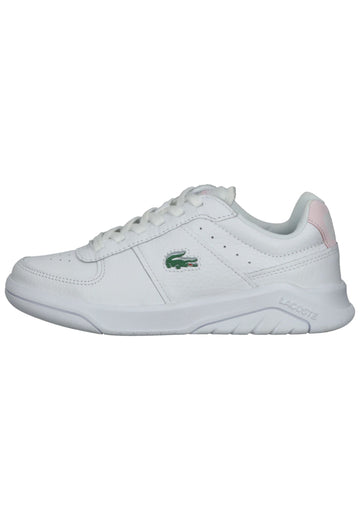 Sneaker Lacoste Sneaker Leder Weiß/Rosa
