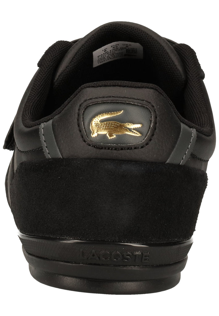 Sneaker Lacoste Sneaker Veloursleder/Synthetik Schwarz/Grau