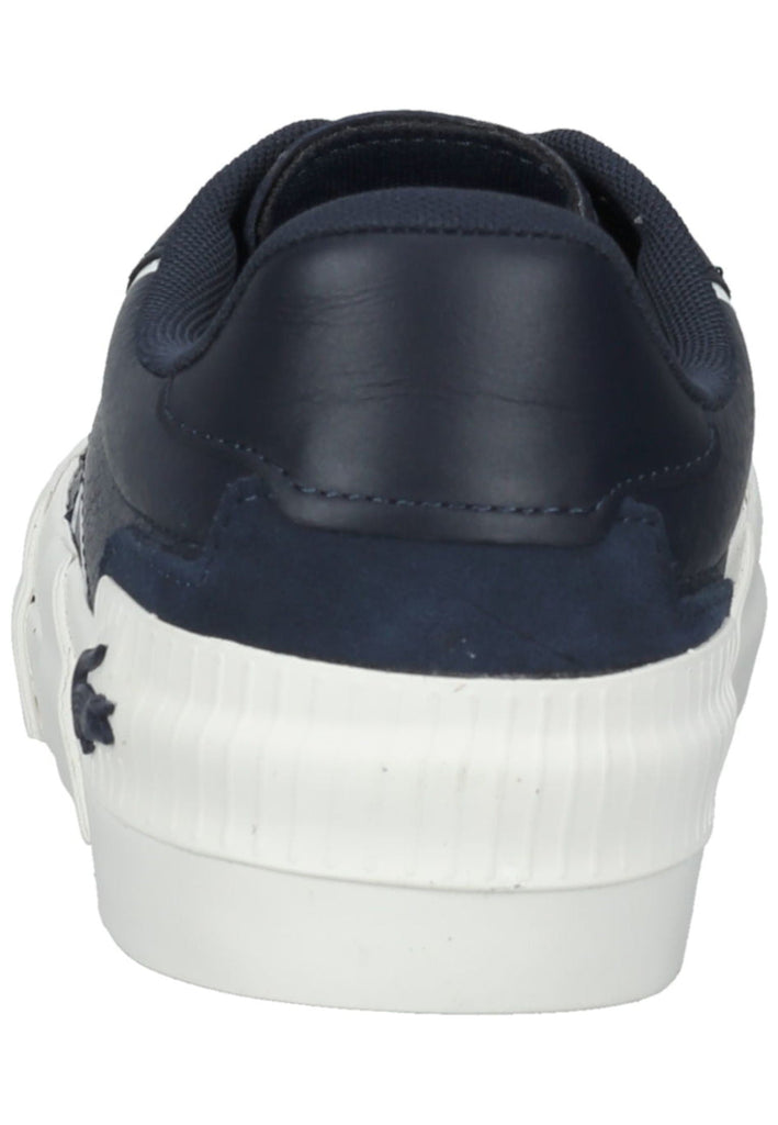 Lacoste Sneaker Leder Blau/Weiß