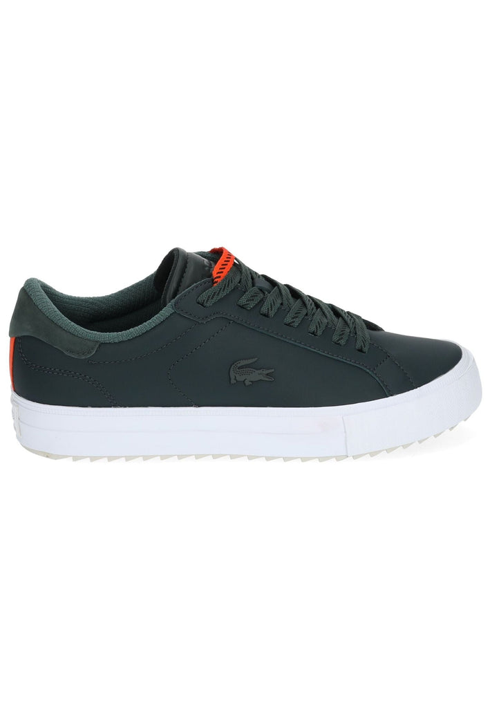 Lacoste Sneaker Leder Dunkelgrün