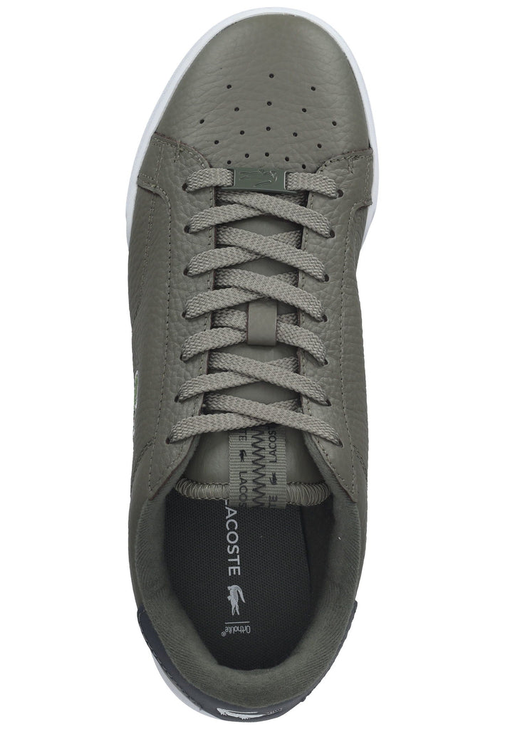 Lacoste Sneaker Leder Khaki/Grau