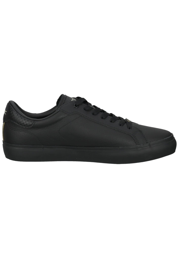 Lacoste Sneaker Leder Schwarz