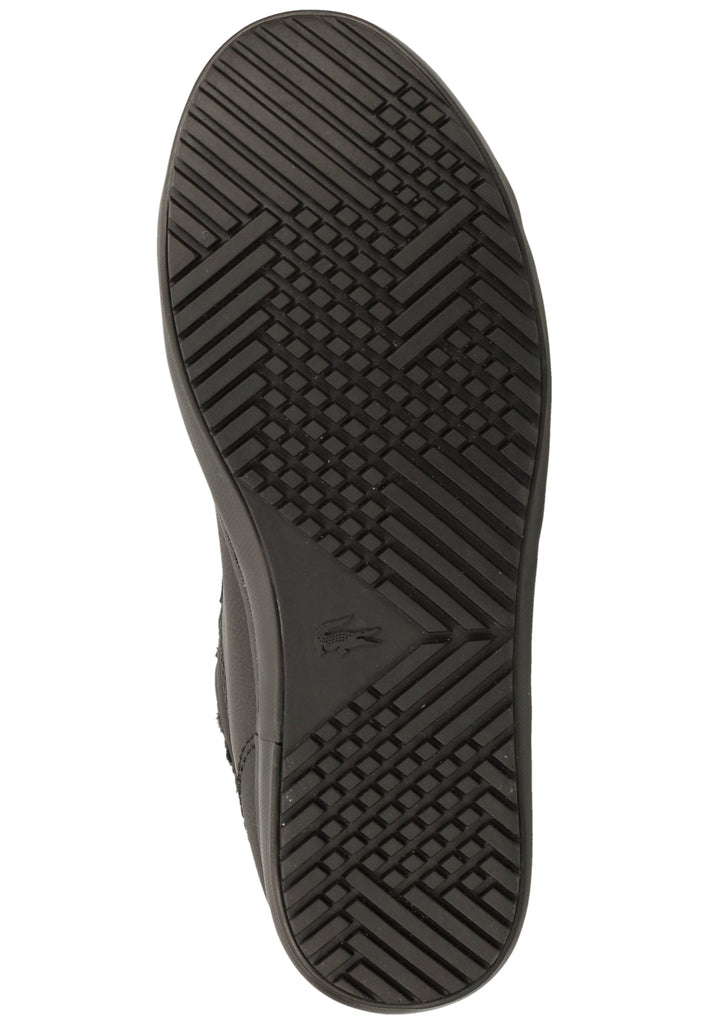 Lacoste Sneaker Leder Schwarz
