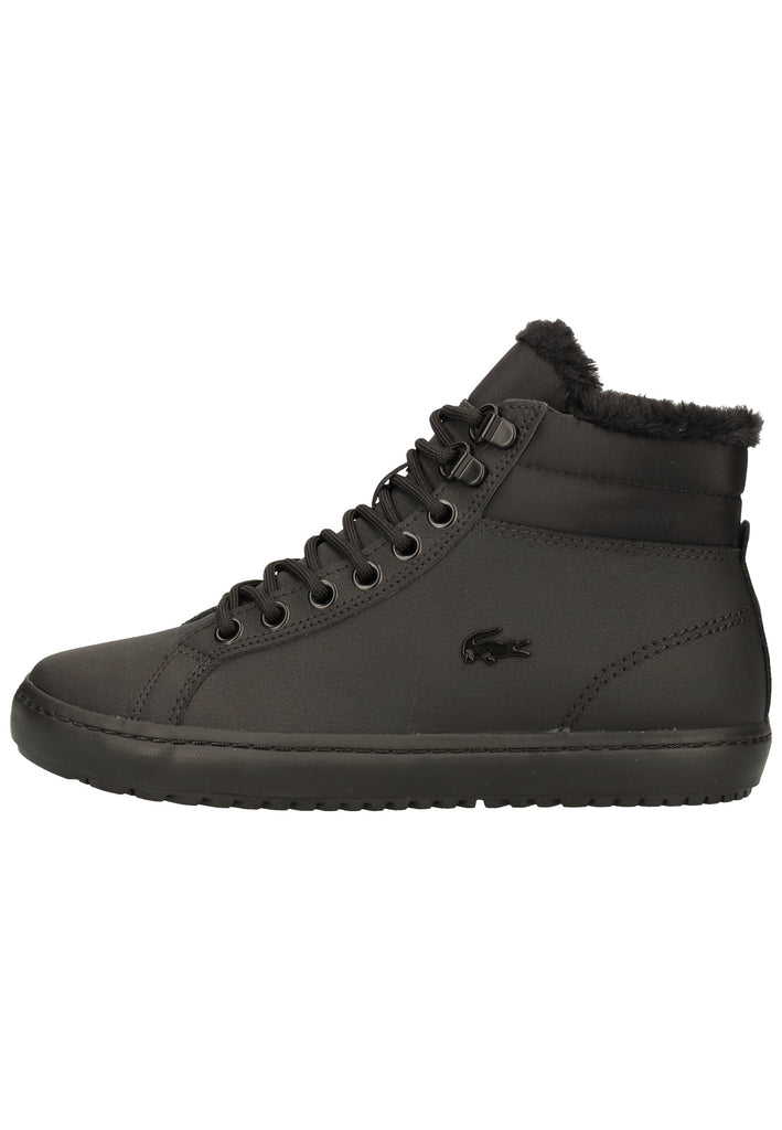Lacoste Sneaker Leder Schwarz