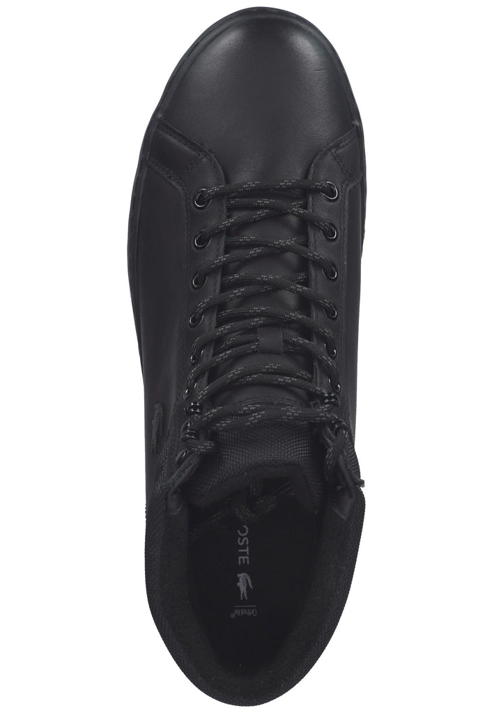 Lacoste Sneaker Leder Schwarz